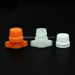 plastic spout and cap for mayonnaise ketchup pouch